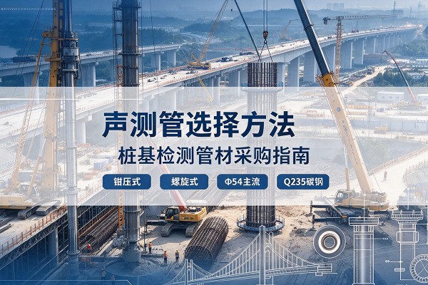 定结声测管选型标准